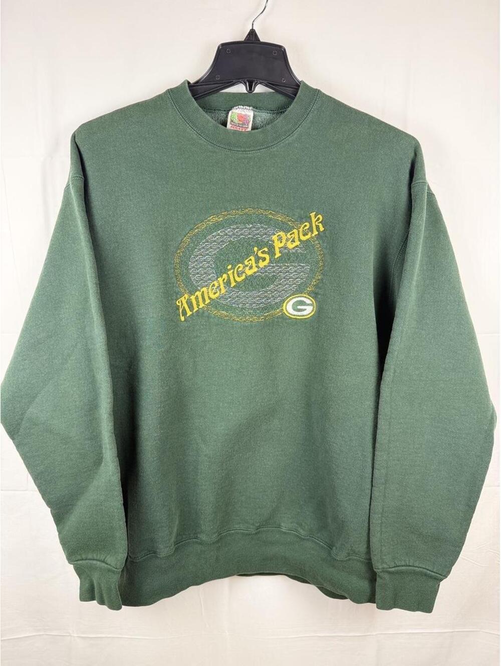 Vintage Green Bay Packers “America’s Pack” Crewneck Sweatshirt